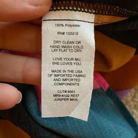 Show Me Your MuMu Juniper Color-Blocked Maxi Dress Size XS - Picture 5 of 10